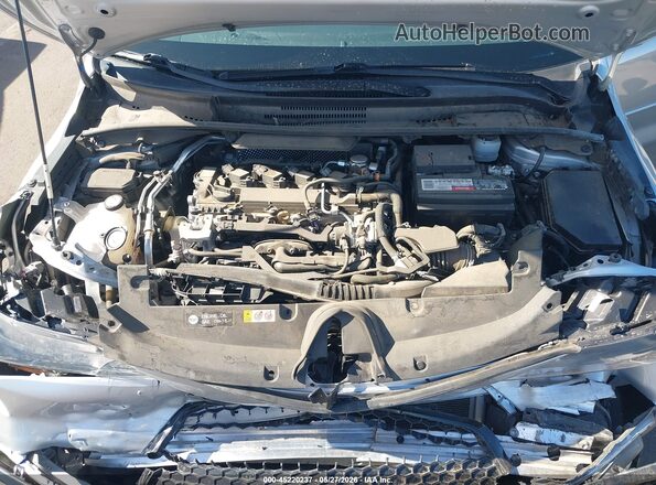 5YFS4MCE0NP129798 2022 TOYOTA COROLLA Silver Вид ззаду