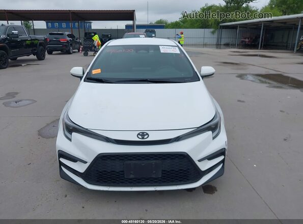 5YFS4MCE0RP169935 2024 TOYOTA COROLLA White ხელსაწყოთა პანელის ხედი