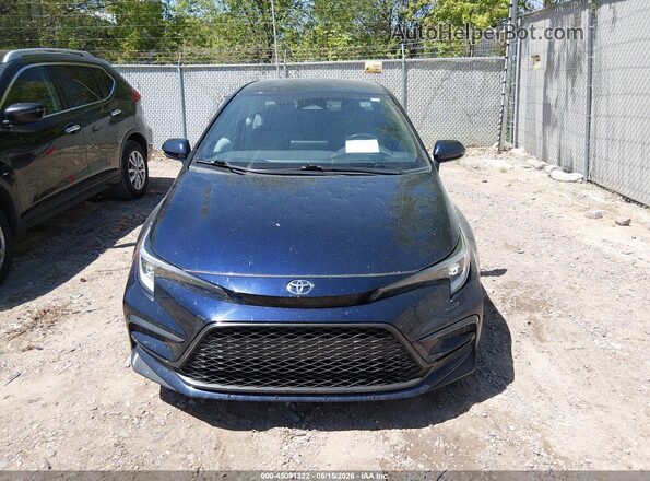 5YFS4MCE1PP165342 2023 TOYOTA COROLLA Blue ხელსაწყოთა პანელის ხედი