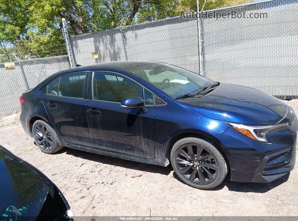 5YFS4MCE1PP165342 2023 TOYOTA COROLLA Blue უკანა სალონის ხედი