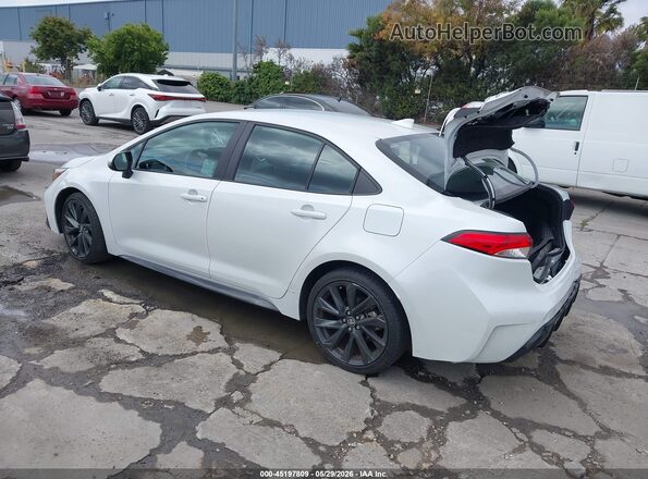 5YFS4MCE1SP217688 2025 TOYOTA COROLLA White უკანა მარცხენა