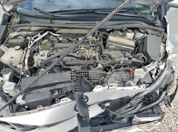 5YFS4MCE2MP090033 2021 TOYOTA COROLLA Silver Rear interior view