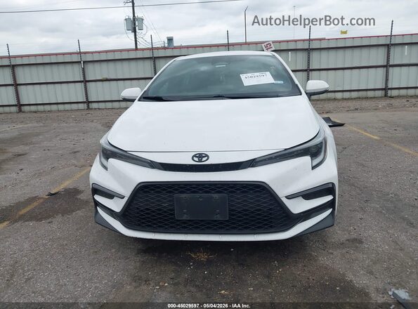 5YFS4MCE2PP147254 2023 TOYOTA LL White Սարքավորումների վահանակի տեսք