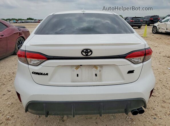 5YFS4MCE2PP154348 2023 TOYOTA COROLLA White Հետևի տեսք