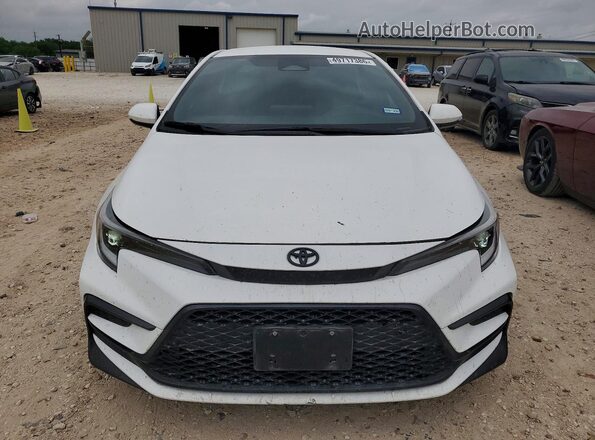 5YFS4MCE2PP154348 2023 TOYOTA COROLLA White Դիմացի տեսք