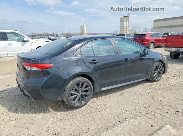 5YFS4MCE2RP195386 2024 TOYOTA COROLLA Черный Задняя правая четверть