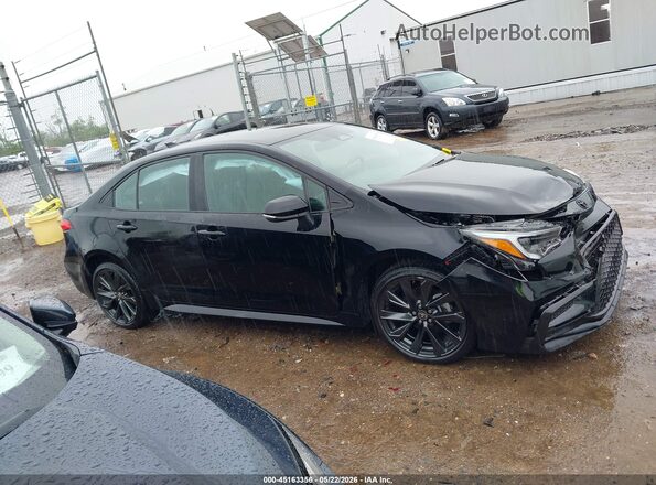 5YFS4MCE2RP205740 2024 TOYOTA COROLLA Black Սալոնի հետևի տեսք