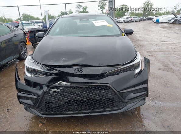 5YFS4MCE2RP205740 2024 TOYOTA COROLLA Black Սարքավորումների վահանակի տեսք