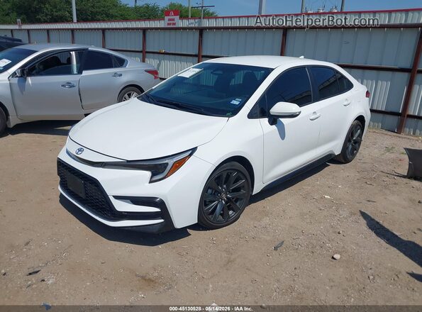 5YFS4MCE2TP256615 2026 TOYOTA COROLLA White Front left