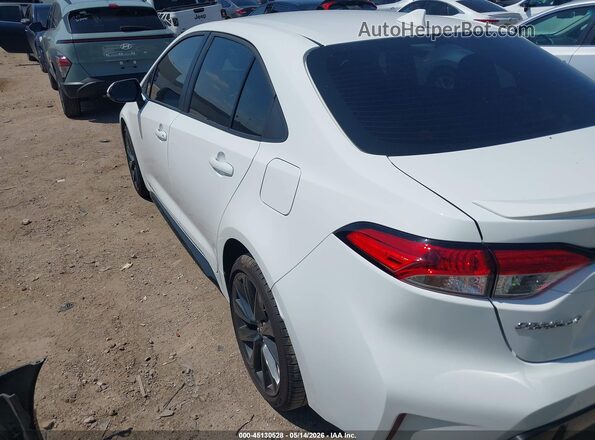 5YFS4MCE2TP256615 2026 TOYOTA COROLLA White Front view