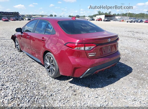 5YFS4MCE3NP132596 2022 TOYOTA COROLLA Red Հետևի ձախ
