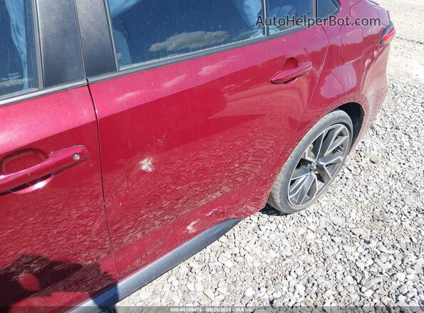 5YFS4MCE3NP132596 2022 TOYOTA COROLLA Red 