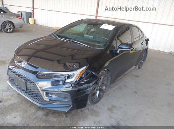 5YFS4MCE3PP141480 2023 TOYOTA COROLLA Black Передня ліва чверть