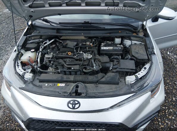 5YFS4MCE4MP082886 2021 TOYOTA COROLLA Gray Rear view