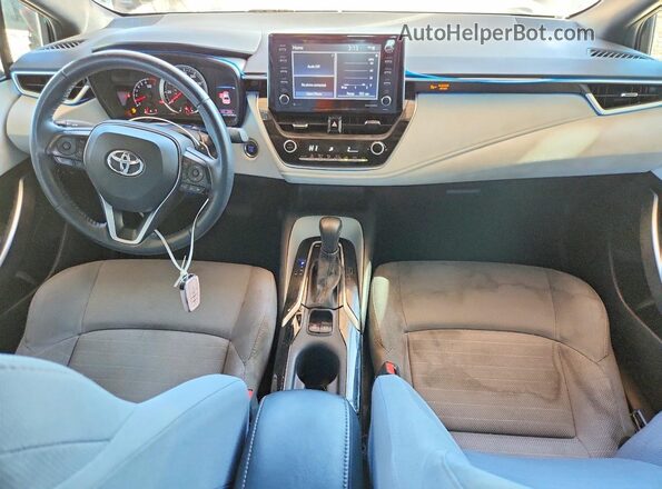 5YFS4MCE4MP090535 2021 TOYOTA LL Black Dashboard view