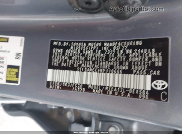 5YFS4MCE4NP110686 2022 TOYOTA LL Blue 