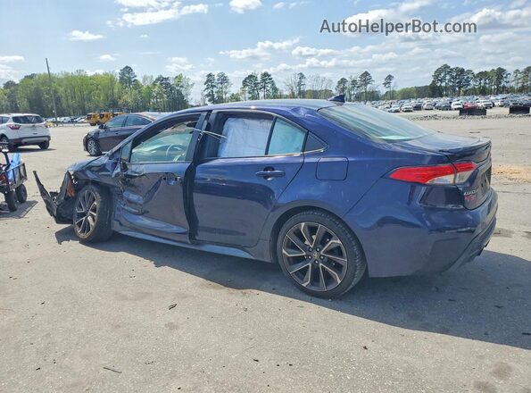 5YFS4MCE4NP116262 2022 TOYOTA COROLLA Blue უკანა მარცხენა