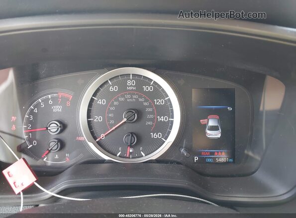 5YFS4MCE4NP129982 2022 TOYOTA COROLLA Blue Вид задніх сидінь