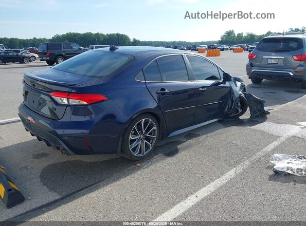 5YFS4MCE4NP129982 2022 TOYOTA COROLLA Blue Задня права чверть
