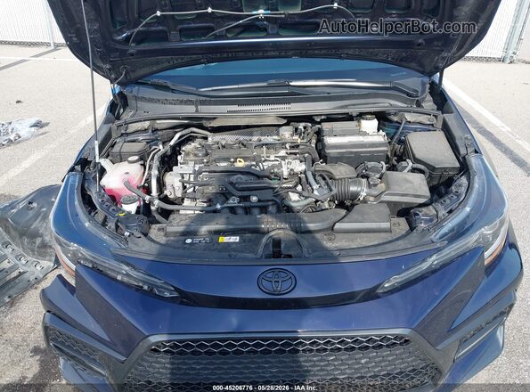 5YFS4MCE4NP129982 2022 TOYOTA COROLLA Blue Вид ззаду