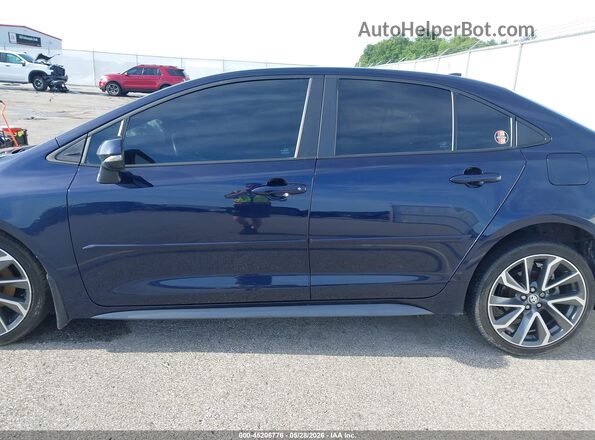 5YFS4MCE4NP129982 2022 TOYOTA COROLLA Blue Панорамний вид салону 360°