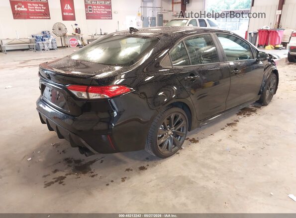 5YFS4MCE4SP249955 2025 TOYOTA COROLLA Черный Задняя правая четверть