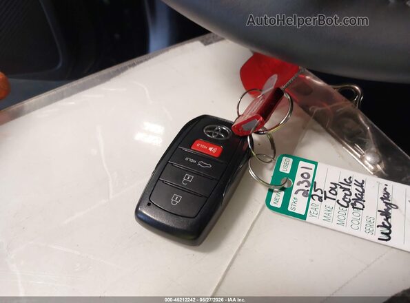 5YFS4MCE4SP249955 2025 TOYOTA COROLLA Черный Вид панели приборов
