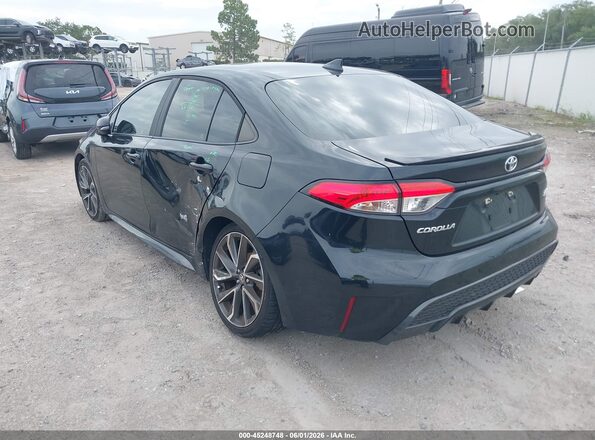 5YFS4MCE5MP085991 2021 TOYOTA COROLLA Black Задня ліва чверть