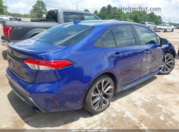 5YFS4MCE5NP138383 2022 TOYOTA COROLLA Blue Tył prawy