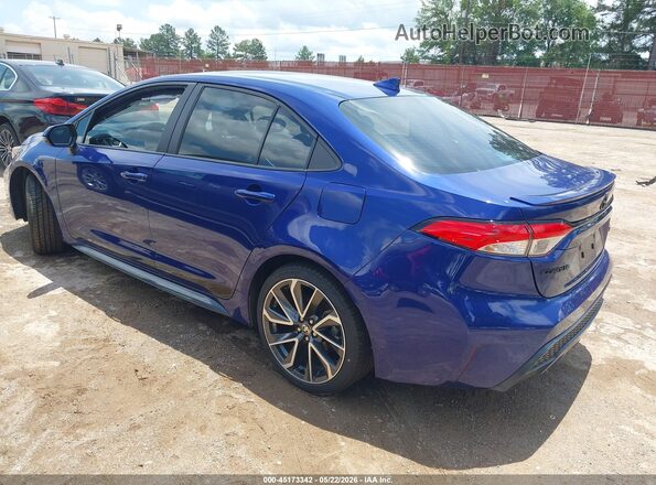 5YFS4MCE5NP138383 2022 TOYOTA COROLLA Blue Tył lewy