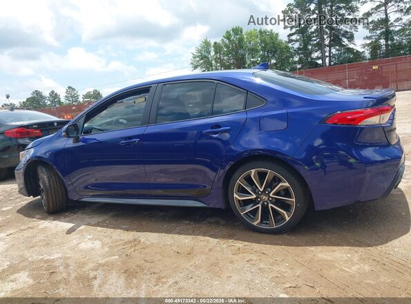5YFS4MCE5NP138383 2022 TOYOTA COROLLA Blue Widok wnętrza 360 stopni