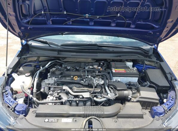 5YFS4MCE5NP138383 2022 TOYOTA COROLLA Blue Widok z tyłu