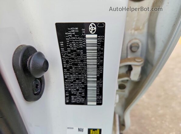 5YFS4MCE5RP182003 2024 TOYOTA COROLLA White 
