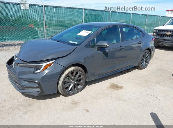 5YFS4MCE5TP257323 2026 TOYOTA COROLLA Gray Przód lewy