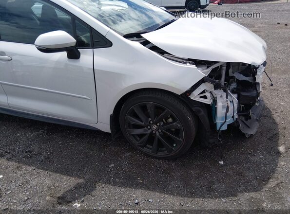 5YFS4MCE7PP162686 2023 TOYOTA COROLLA White Դիմացի տեսք