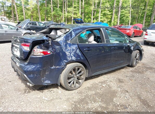5YFS4MCE7RP191463 2024 TOYOTA COROLLA Dark Blue Հետևի աջ