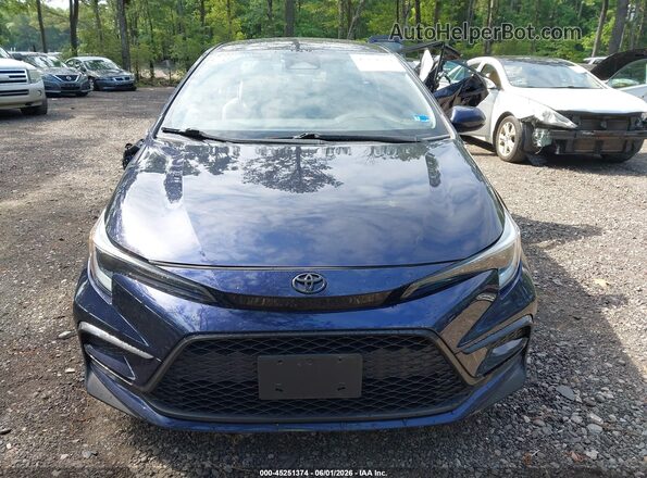 5YFS4MCE7RP191463 2024 TOYOTA COROLLA Dark Blue Սարքավորումների վահանակի տեսք