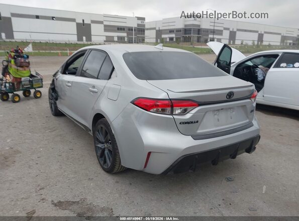 5YFS4MCE8PP162681 2023 TOYOTA COROLLA Silver Задня ліва чверть