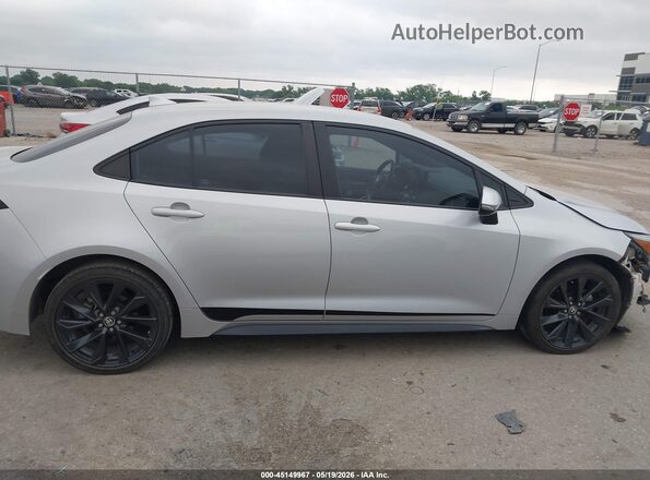 5YFS4MCE8PP162681 2023 TOYOTA COROLLA Silver Вид задньої частини салону