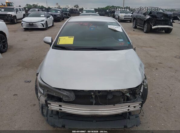 5YFS4MCE8PP162681 2023 TOYOTA COROLLA Silver Вид щитка приладів
