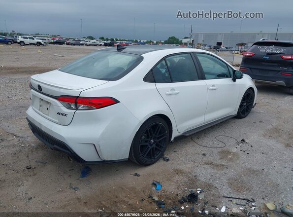 5YFS4MCE9MP071768 2021 TOYOTA LL Белый Задняя правая четверть