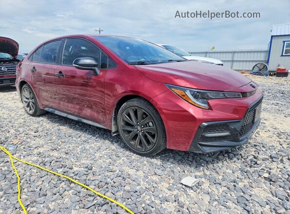 5YFS4MCE9NP102860 2022 TOYOTA COROLLA Red Front right