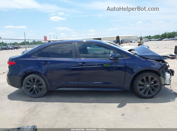5YFS4MCE9PP147252 2023 TOYOTA COROLLA Blue უკანა სალონის ხედი