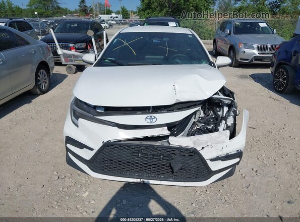 5YFS4MCE9RP182201 2024 TOYOTA COROLLA White Սարքավորումների վահանակի տեսք