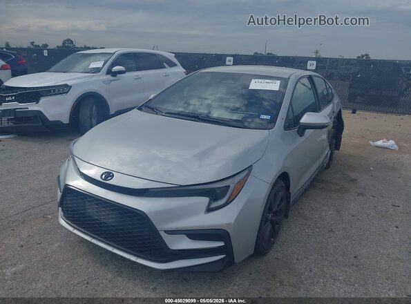 5YFS4MCE9RP184160 2024 TOYOTA LL Silver წინა მარცხენა ხედი სამი მეოთხედიდან