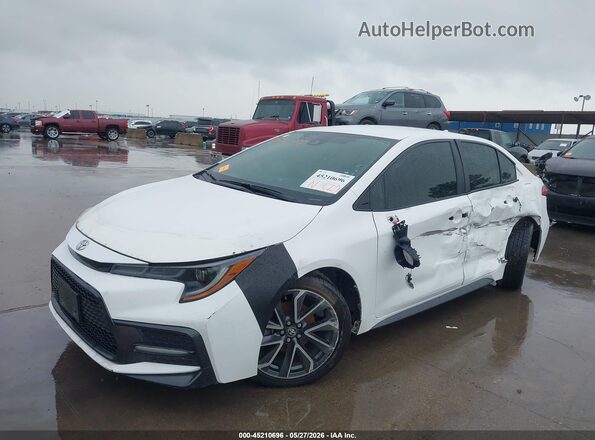 5YFS4MCEXMP061914 2021 TOYOTA COROLLA White Передня ліва чверть