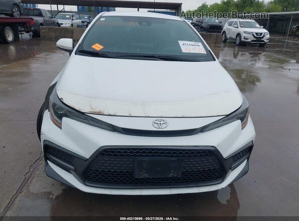 5YFS4MCEXMP061914 2021 TOYOTA COROLLA White Вид панелі приладів