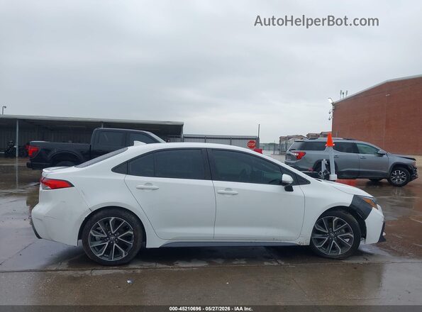 5YFS4MCEXMP061914 2021 TOYOTA COROLLA White Вид щитка приладів
