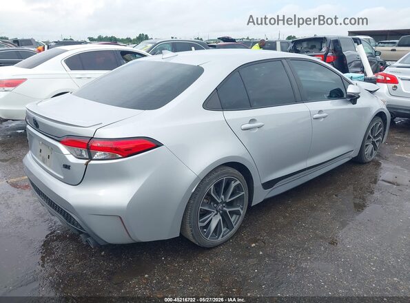 5YFS4MCEXNP113236 2022 TOYOTA COROLLA Silver Rear right