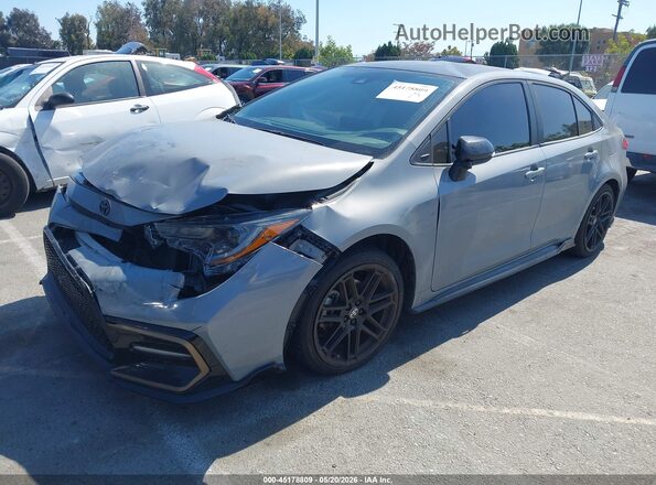 5YFS4MCEXNP118923 2022 TOYOTA COROLLA Gray Front left